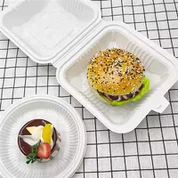 برش های نان تست، کیک برش خورده، ظرف بسته بندی